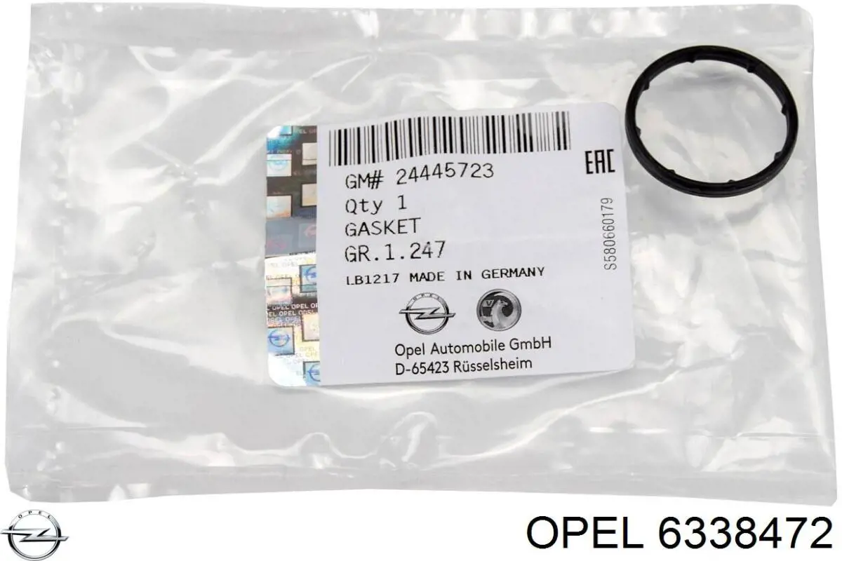 Junta de la carcasa del termostato Opel 6338472 precio, desde 4,84 EUR