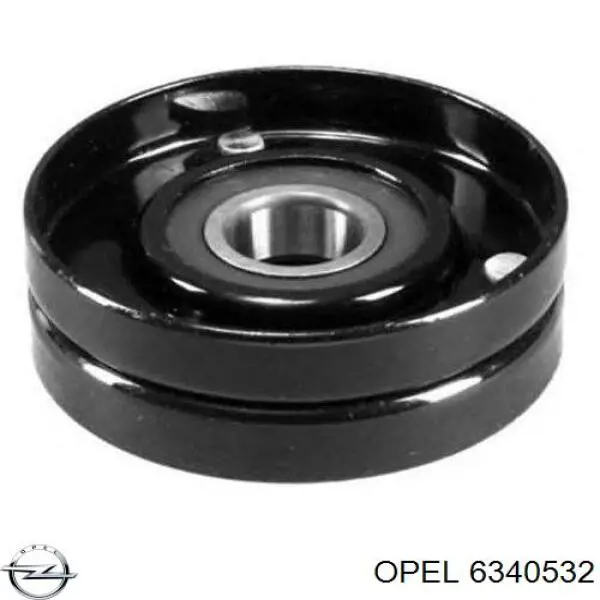 Tensor de correa poli V 6340532 Opel