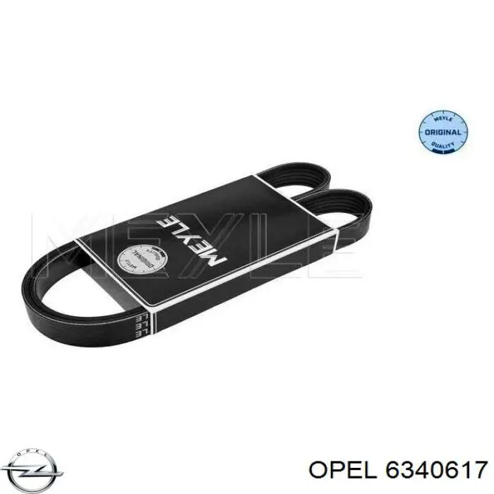6340617 Opel correa trapezoidal
