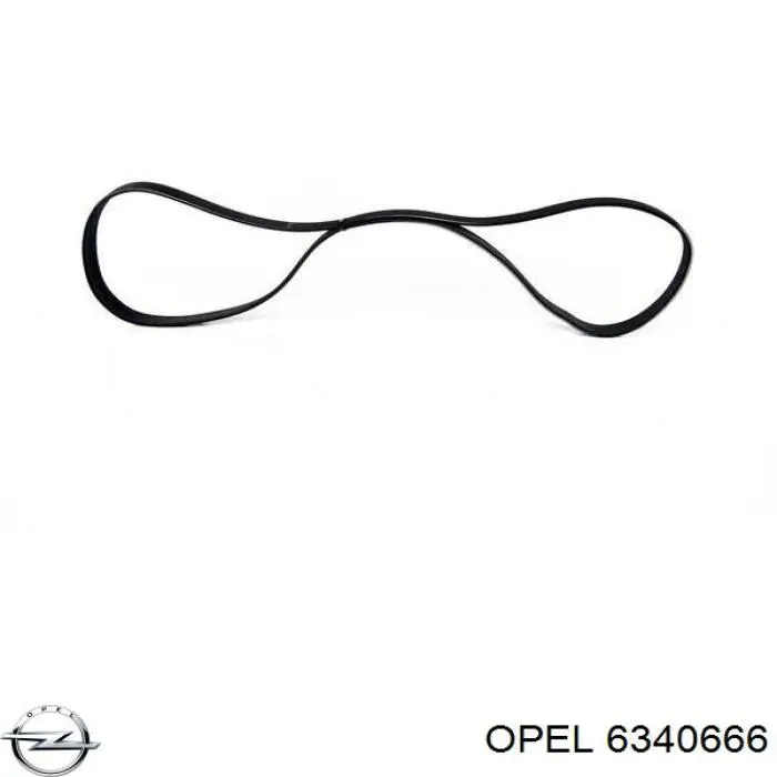 Correa de transmisión trapezoidal Opel 6340666 precio, desde 14,25 EUR