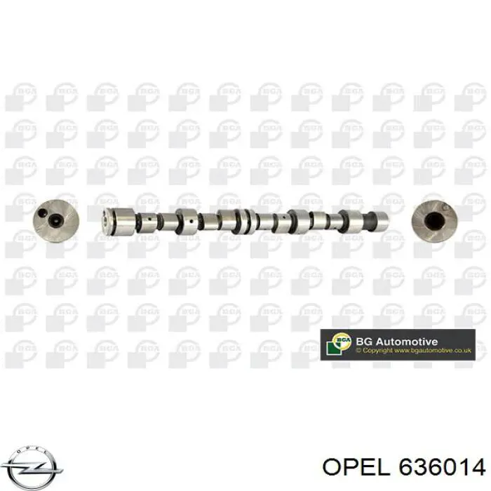 636014 Opel árbol de levas
