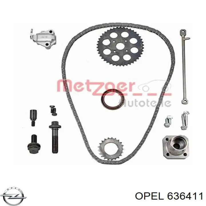 Tornillo de engranaje del árbol de levas Opel 636411 precio, desde 4,20 EUR