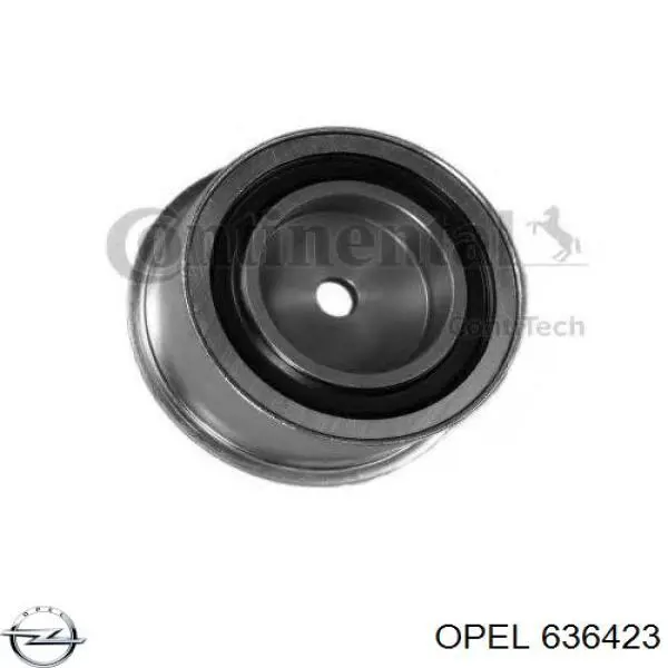 636423 Opel rodillo intermedio de correa dentada