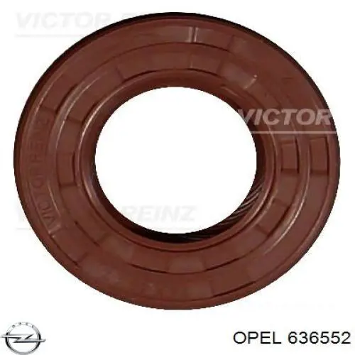 636552 Opel Retén delantero del árbol de levas