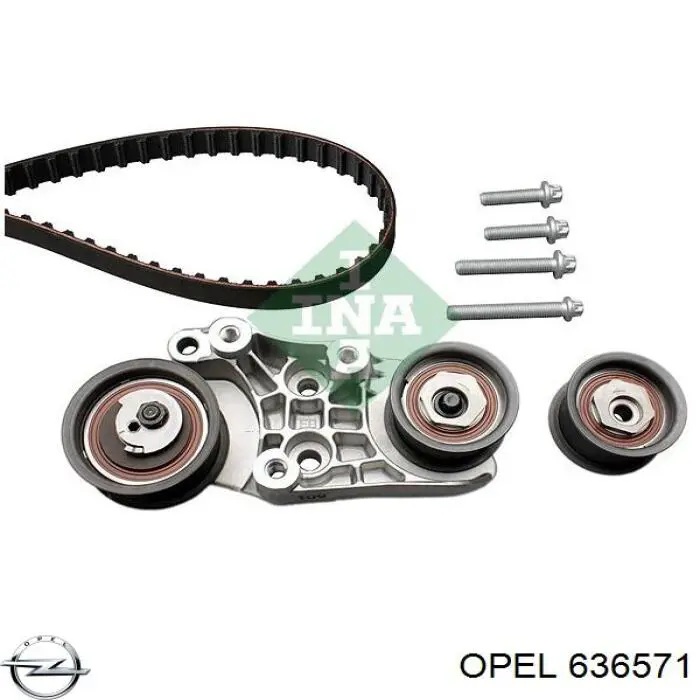 636571 Opel correa distribucion