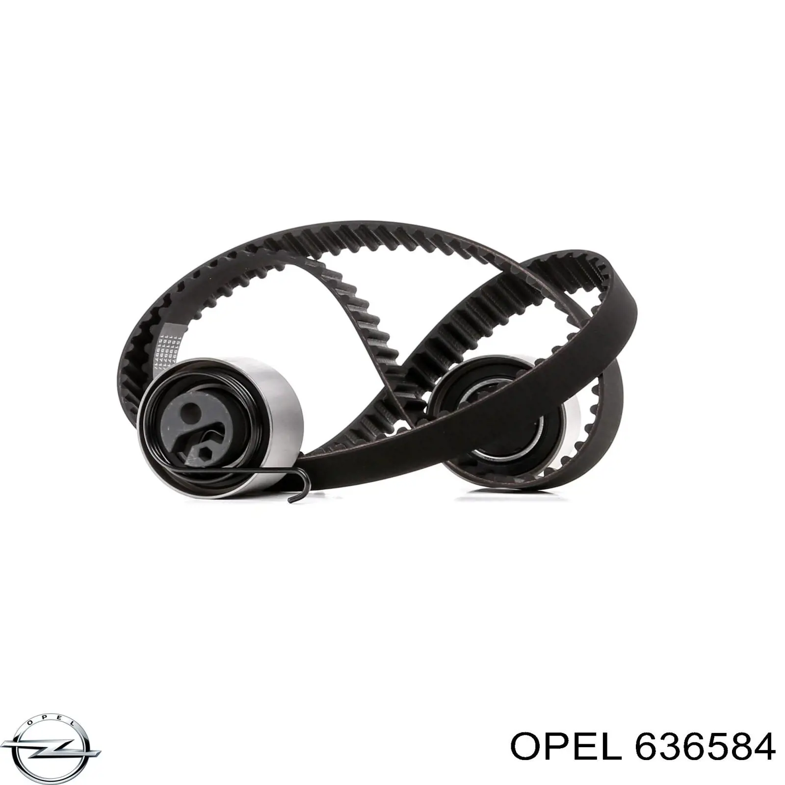 636584 Opel rodillo, cadena de distribución