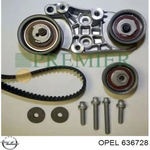 636728 Opel kit de correa de distribución