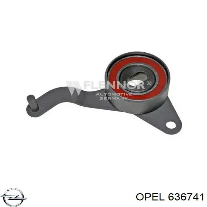 636741 Opel tensor correa distribución