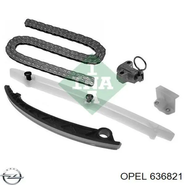 Guía izquierda de cadena de distribución Opel 636821 precio, desde 7,59 EUR