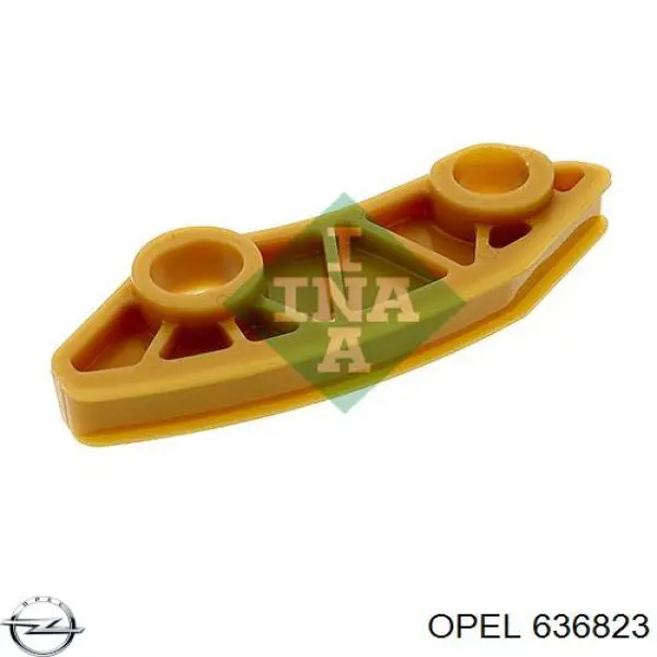636823 Opel guía de la сadena, eje de balanceo