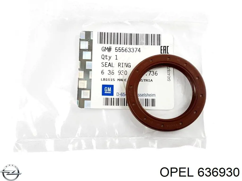 Retén del árbol de levas Opel 636930 precio, desde 5,34 EUR