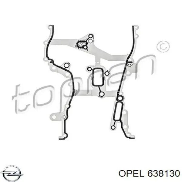 638130 Opel junta, cárter de distribución