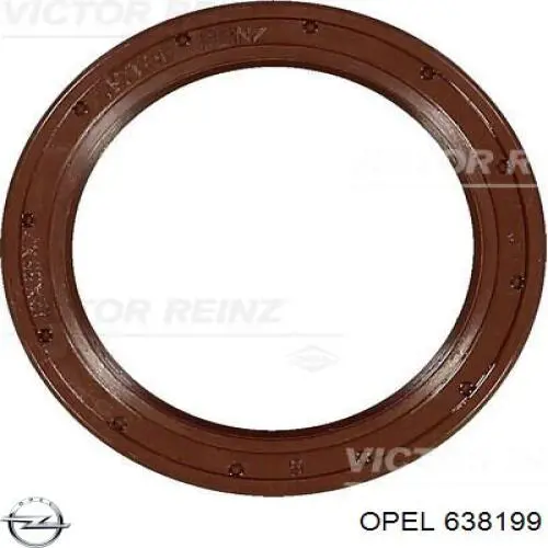 Anillo retén, cigüeñal frontal Opel Vectra