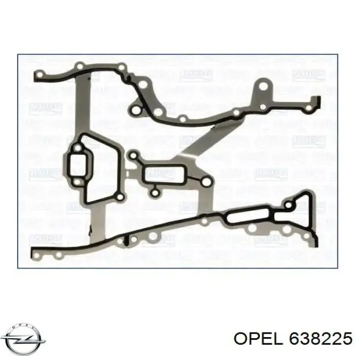 Comprar 638225 Opel Junta de tapa frontal del motor
