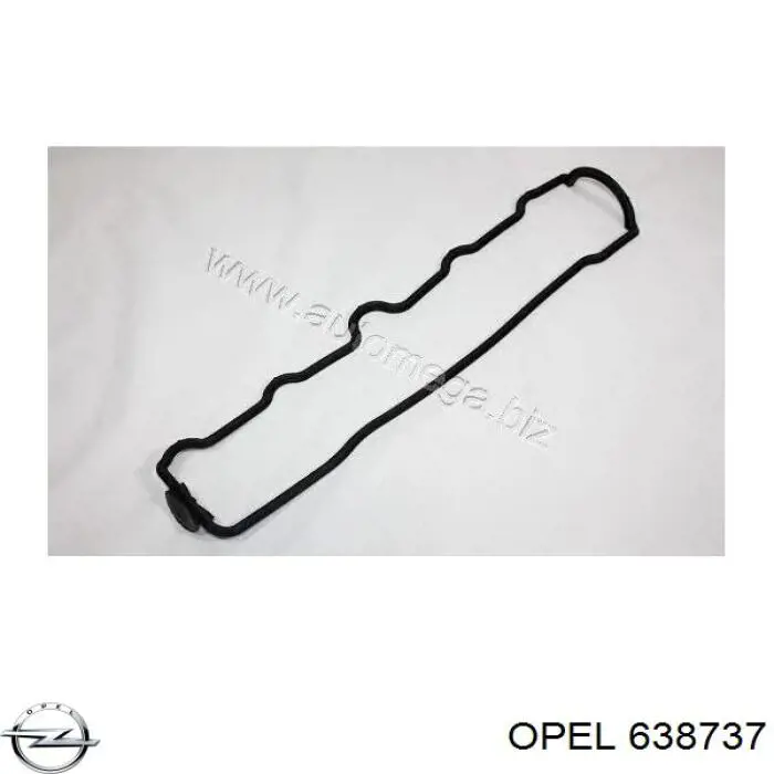 638737 Opel junta, tapa de culata de cilindro derecha