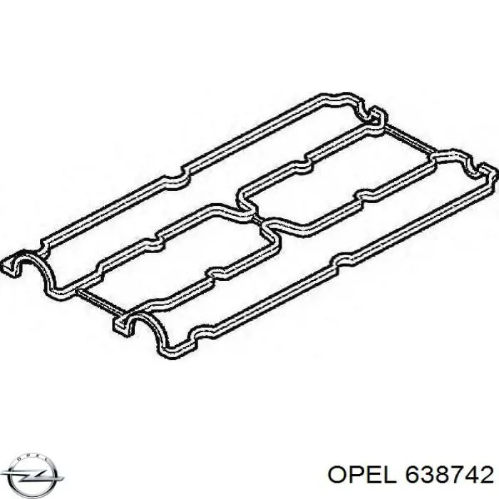 Junta tapa válvula Opel 638742 precio, desde 7,40 EUR