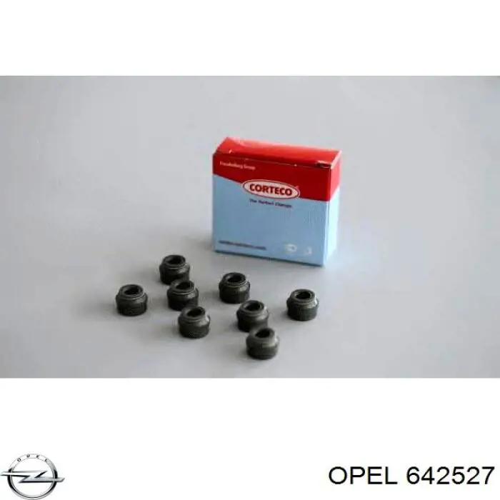 642527 Opel sello de aceite de valvula (rascador de aceite Entrada/Salida)