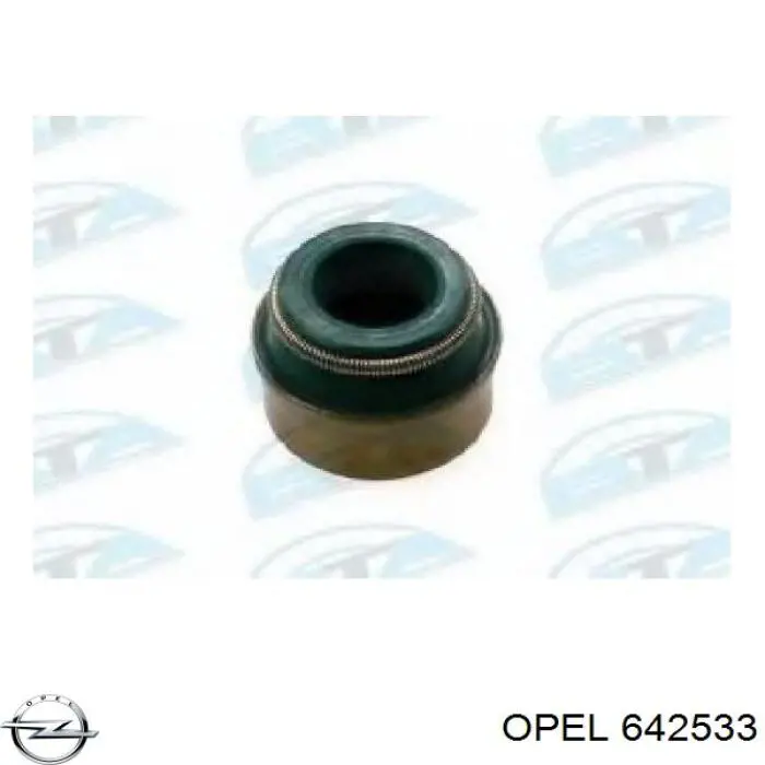 642533 Opel sello de aceite de valvula (rascador de aceite Entrada/Salida)