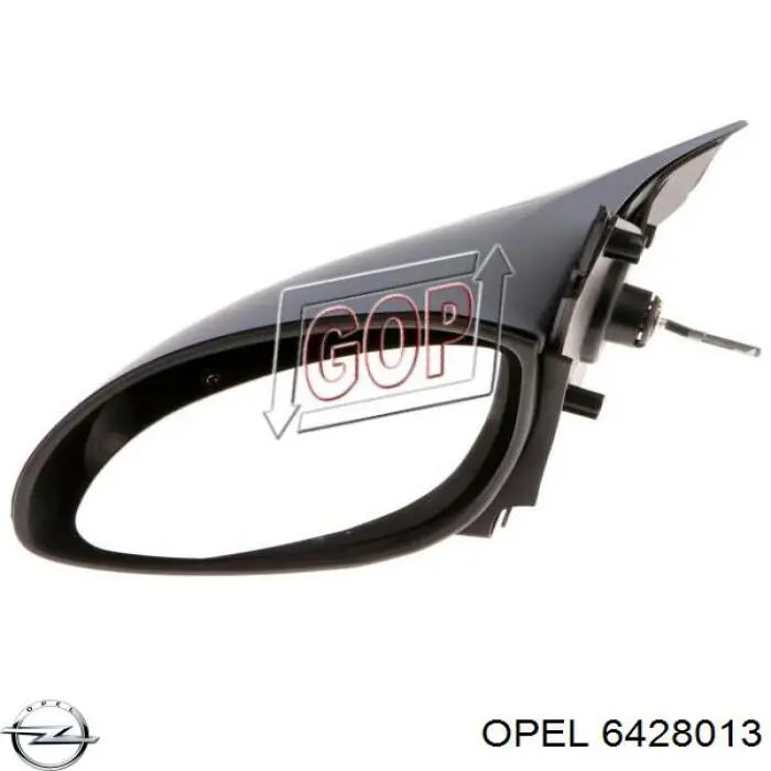 6428013 Opel Espejo retrovisor izquierdo