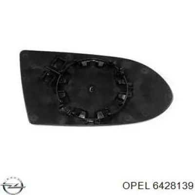 6428139 Opel cristal de espejo retrovisor exterior izquierdo