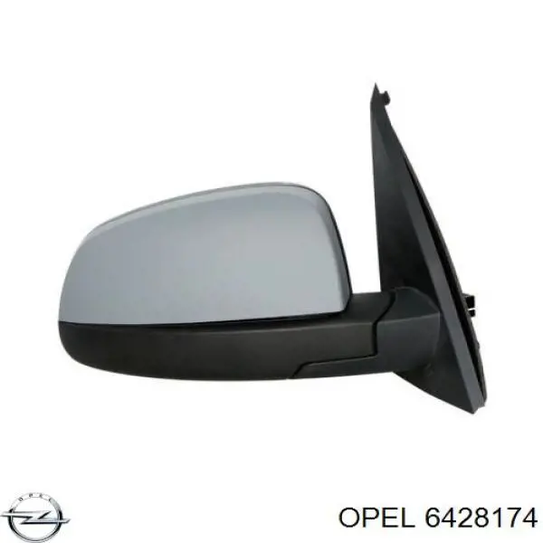 Espejo derecho Opel Meriva A 