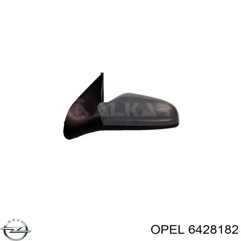 6428182 Opel espejo retrovisor derecho