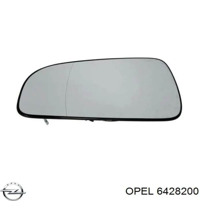 6428200 Opel cristal de espejo retrovisor exterior izquierdo