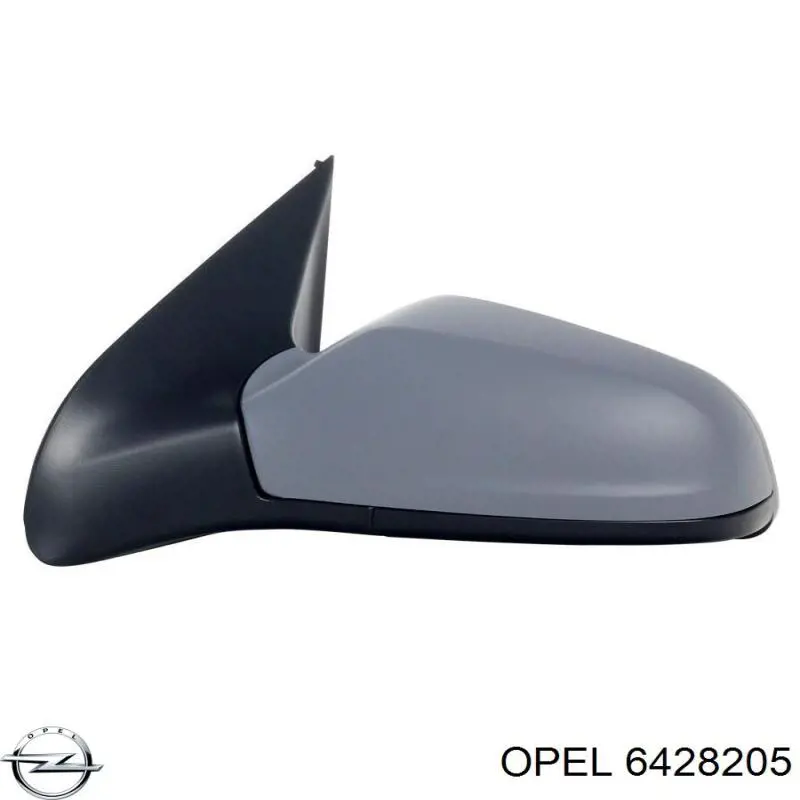 6428205 Opel espejo retrovisor izquierdo