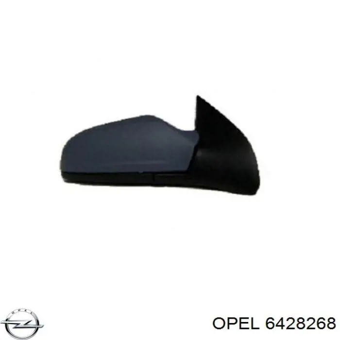 6428268 Opel espejo retrovisor derecho