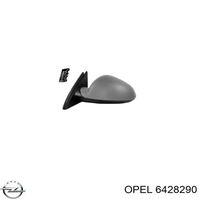 6428290 Opel espejo retrovisor izquierdo