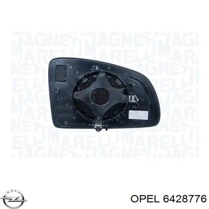 Comprar 6428776 Opel Cristal de espejo retrovisor derecho