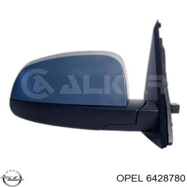 Cristal de espejo retrovisor derecho Opel 6428780 precio, desde 12,62 EUR