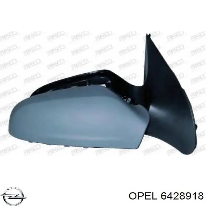 6428918 Opel superposicion(cubierta De Espejo Retrovisor Derecho)