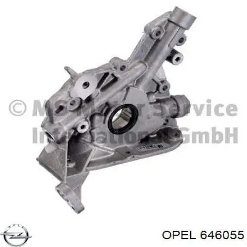 Bomba de aceite del motor Opel 646055