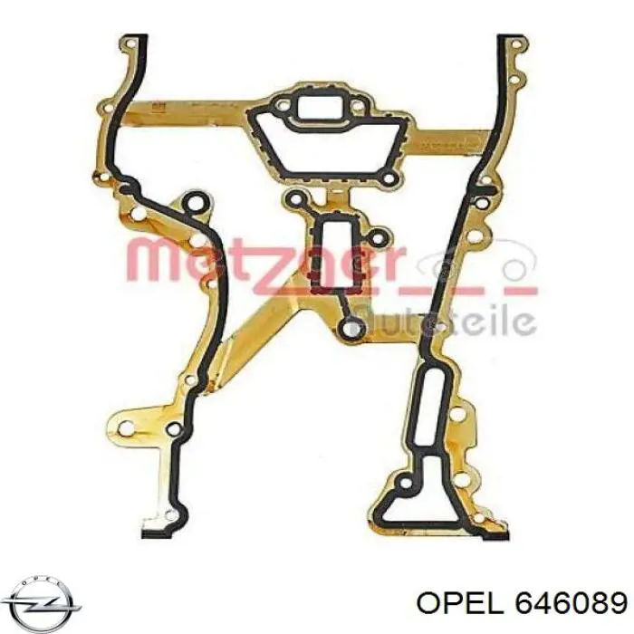 Comprar 646089 Opel Retén de cigüeñal frontal