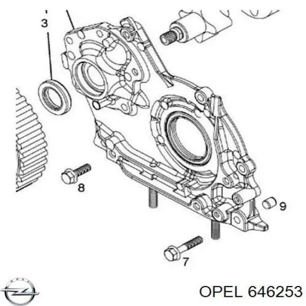Comprar 646253 Opel Bomba De Aceite