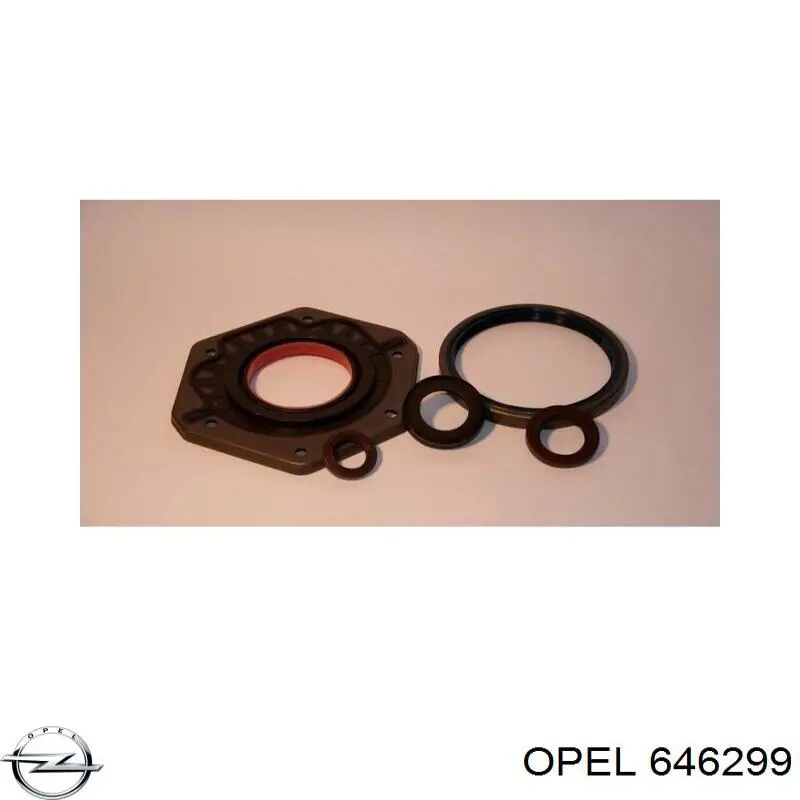 Anillo retén, cigüeñal frontal Chevrolet Cruze J300