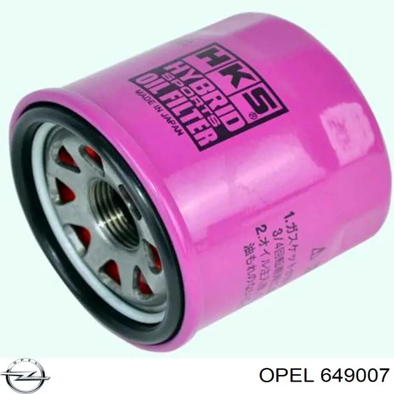 649007 Opel filtro de aceite