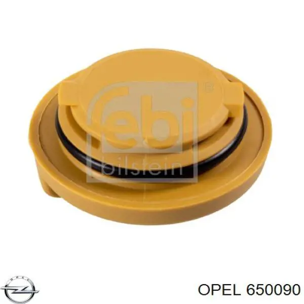 650090 Opel tapa de aceite de motor