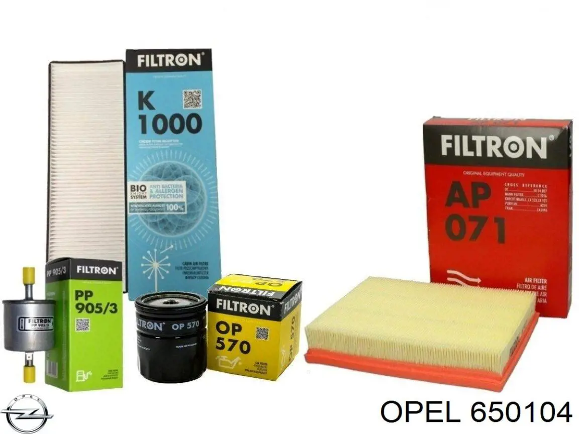 Portafiltro de aceite Opel 650104 precio, desde 2,22 EUR