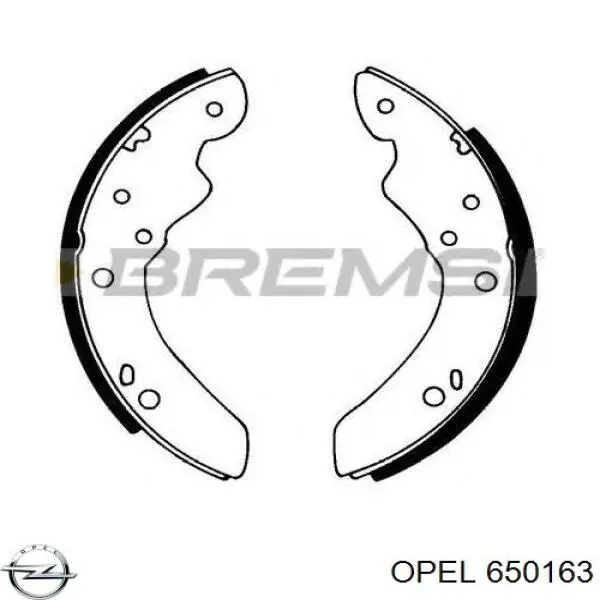 650163 Opel filtro de aceite