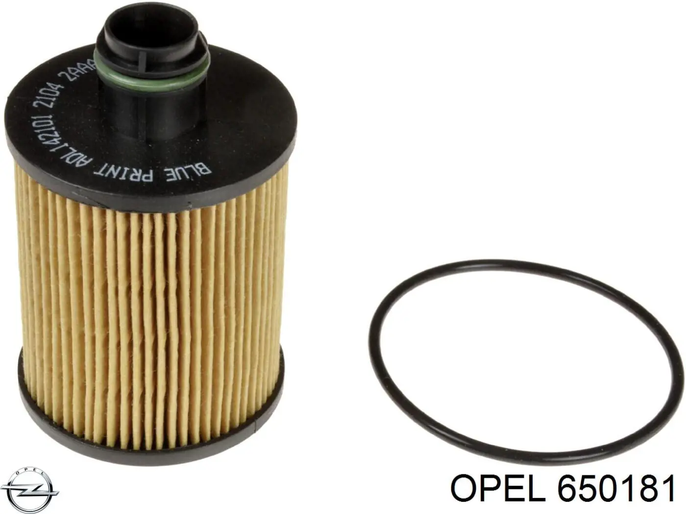 650181 Opel filtro de aceite