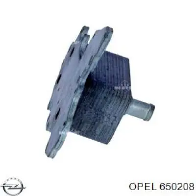 650208 Opel radiador de aceite, bajo de filtro