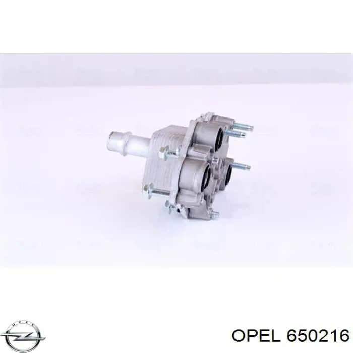 Radiador de aceite 650216 Opel