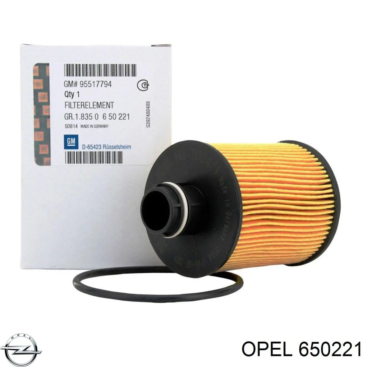 650221 Opel filtro de aceite