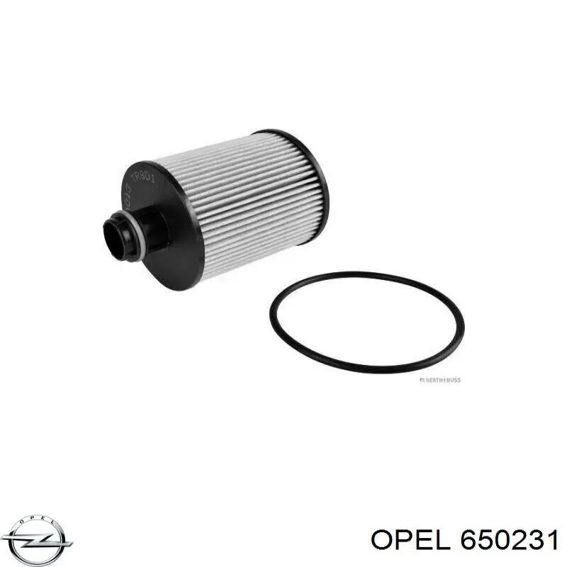 650231 Opel filtro de aceite