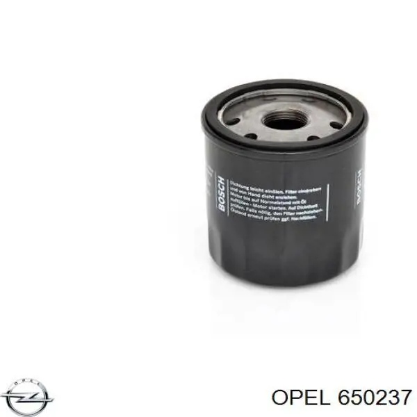 650237 Opel filtro de aceite