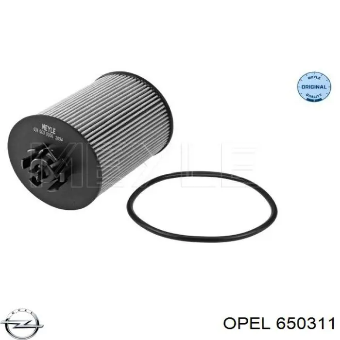 650311 Opel filtro de aceite