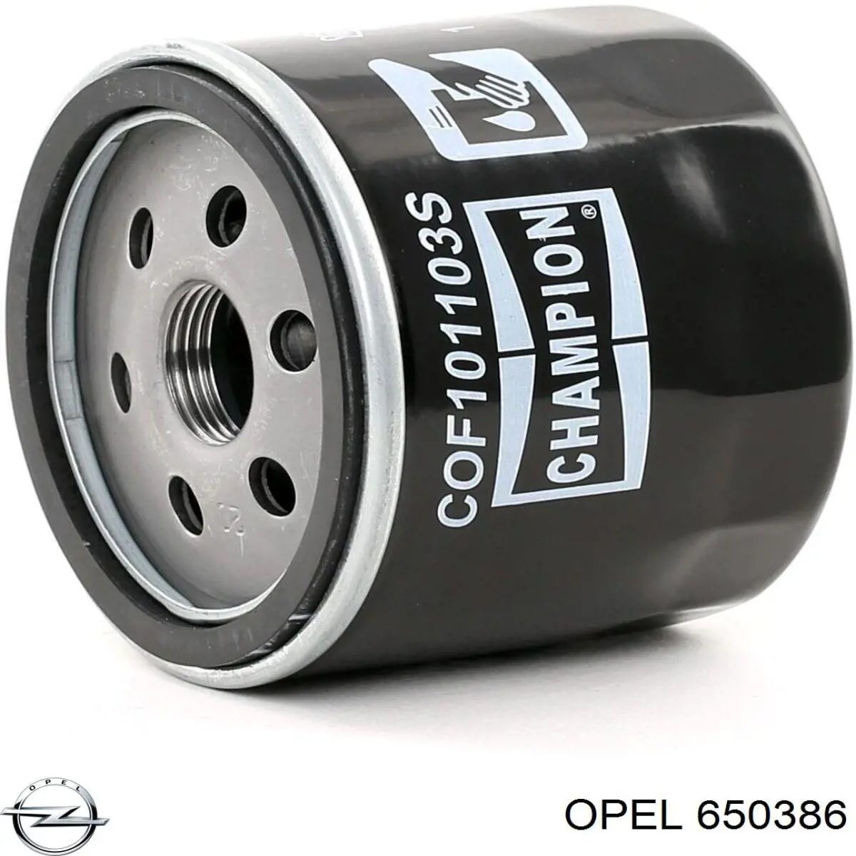 Filtro de aceite 650386 Opel