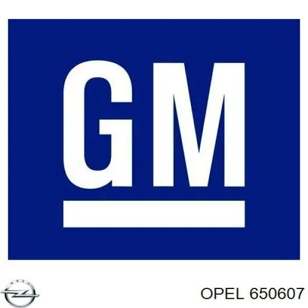 650607 Opel radiador de aceite